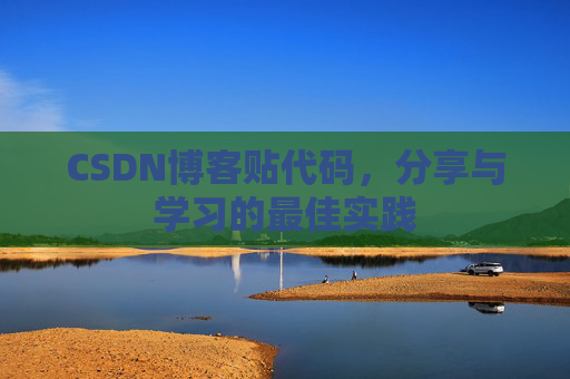 CSDN博客贴代码，分享与学习的最佳实践